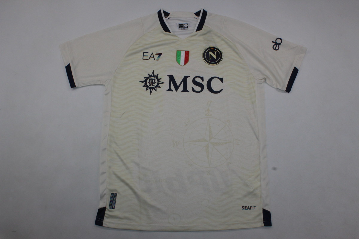 AAA Quality Napoli 23/24 Special Light Beige Soccer Jersey